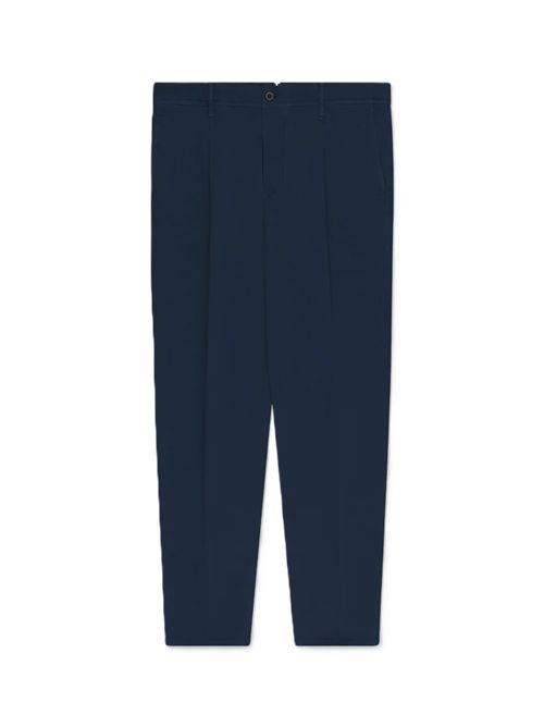 Pantalone tapered fit blu Incotex Slacks | 18S10090936841